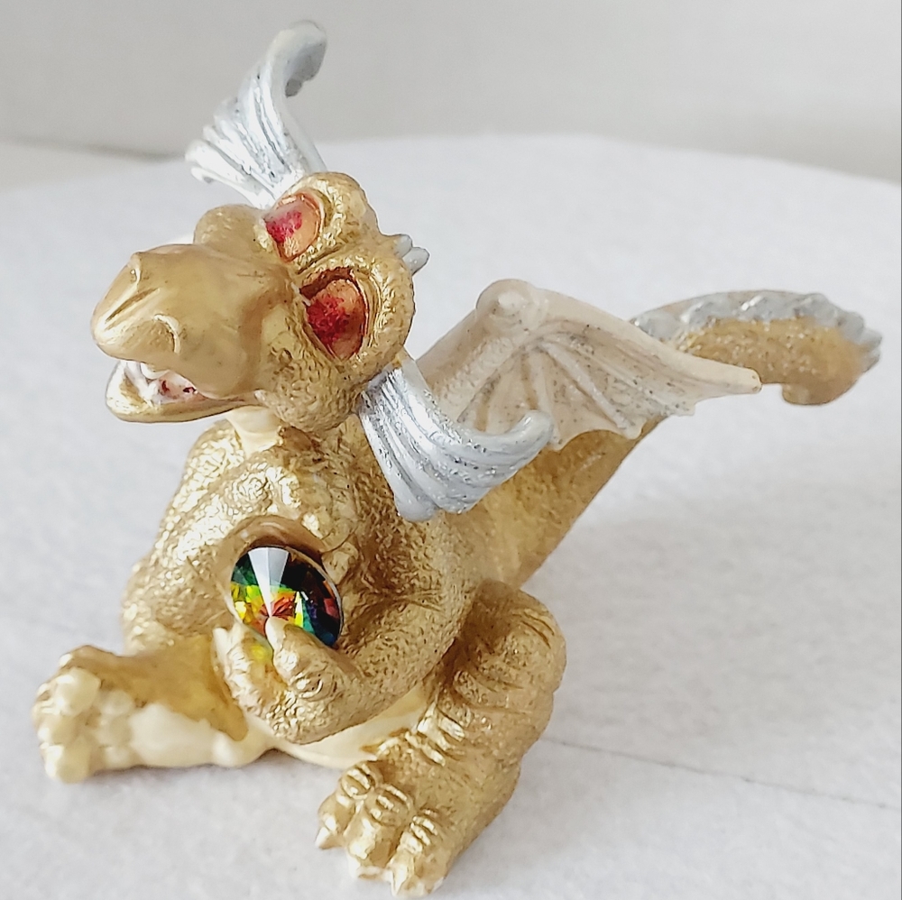 ❤️Set of TWO Franklin Mint Limited Editions Mood Dragons Vintage🤍 - Picture 11 of 15